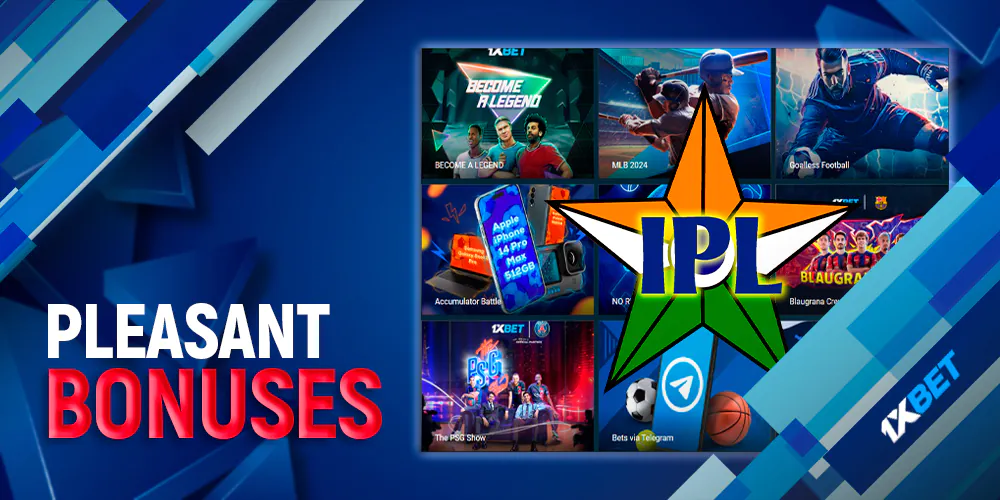 A lot of bonuses and promotions from the bookmaker