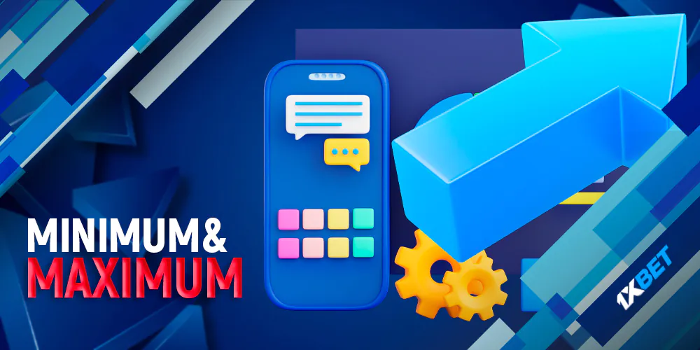Maximum and minimum withdrawal amounts