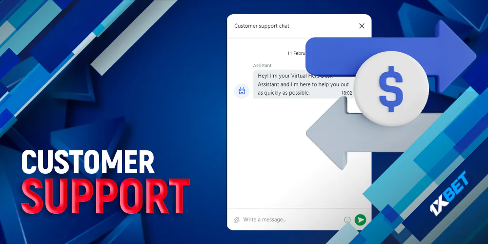 Customer support for withdrawal issues